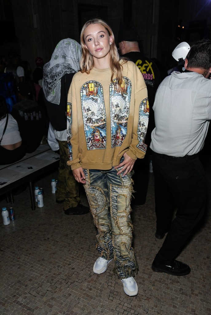 NEW YORK, NEW YORK - SEPTEMBER 07: Paige Bueckers attends the WhoDecidesWar fashion show during New York Fashion Week on September 07, 2024 in New York City. (Photo by John Nacion/Getty Images)