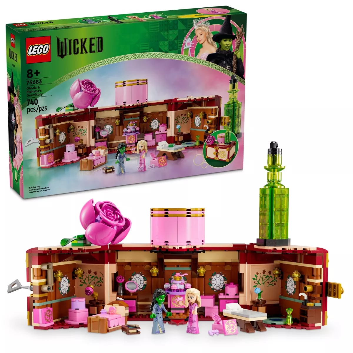 Lego Wicked Glinda & Elphaba's Dormitory Collectible Toys