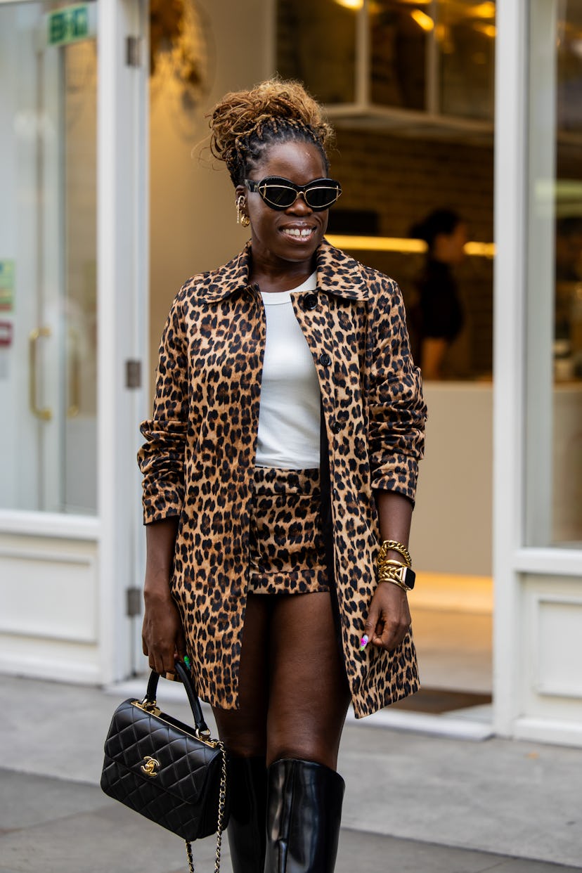 london fashion week spring/summer 2025 street style beauty 