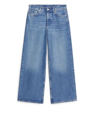 Cloud Low Loose Jeans - Blue - Arket Gb