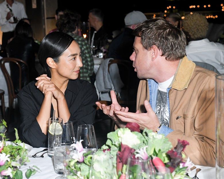 Greta Lee and Jonathan Anderson