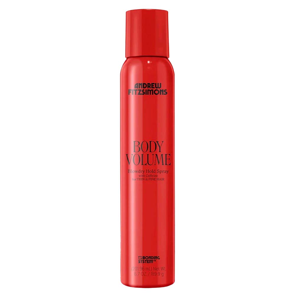 red blow dry spray bottle