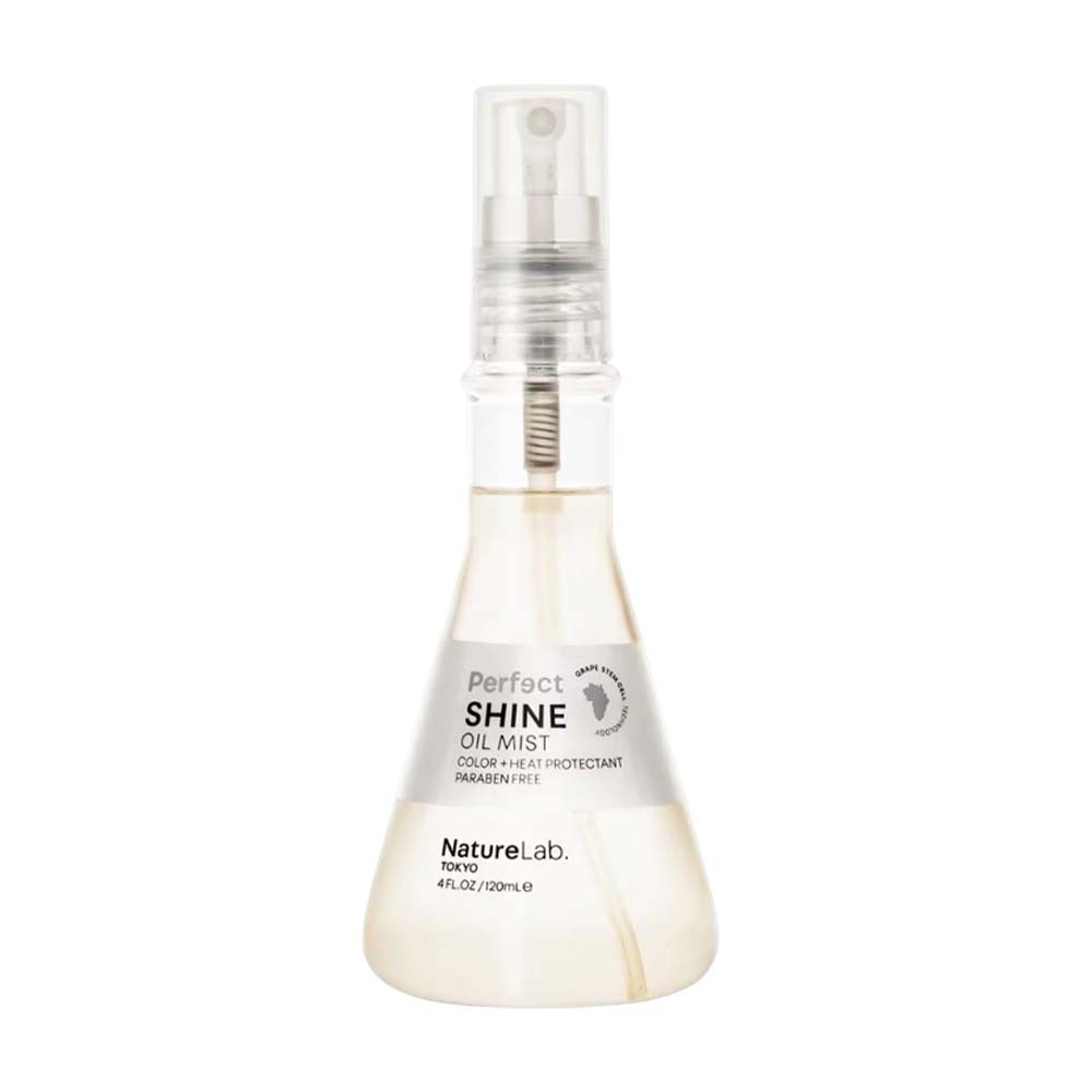 clear hair oil mist bottle with spray pump