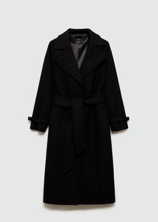 Maxi Lapel Manteco Wool Coat