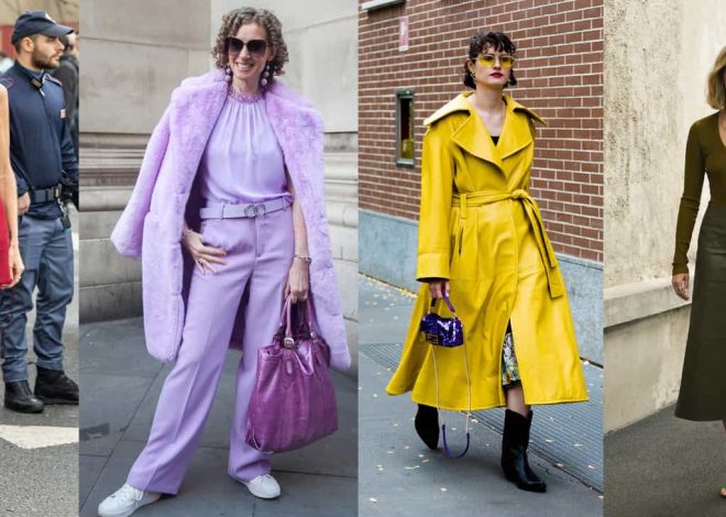 What colours to wear this autumn according to Fashion Week