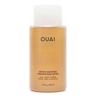 OUAI, Ouai Detox Shampoo - Clarifying Shampoo for Build Up, Dirt, Oil, Product and Hard Water - Apple Cider Vinegar & Keratin for Clean, Refreshed Hair - Sulfate-Free Hair Care (10 Oz)