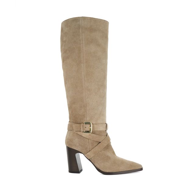 Knee high boots, £200, Dune London