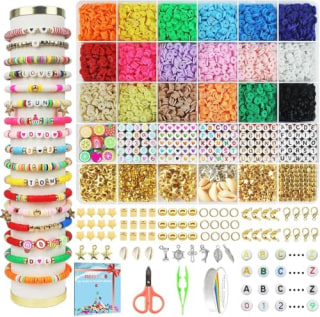 5100 Clay Beads Bracelet Making Kit