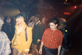 Leigh Bowery and friends at Taboo