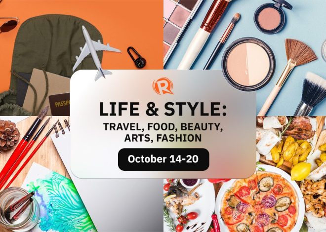 LIFESTYLE: Food, travel, beauty, fashion, art, culture