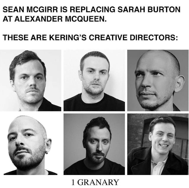 The white male creative director meme