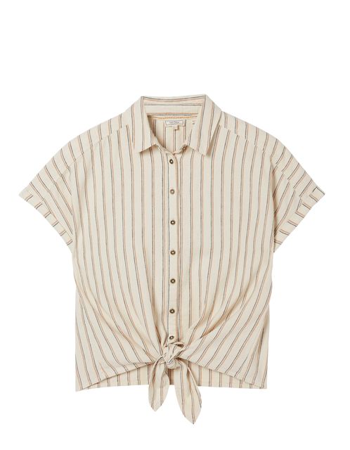 Linen blend shirt, £48, FatFace
