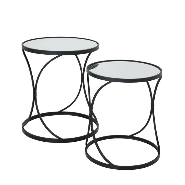 Nesting side tables, £215, Click Style