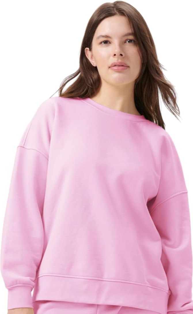 Pictured: The Cozy Crush Oversized Pullover Sweatshirt, $49.95