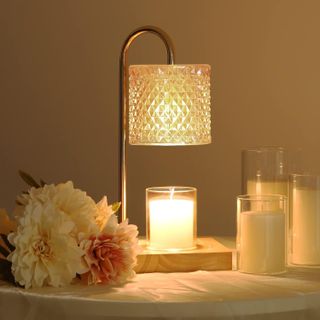 TigQiang, Elegant Candle Lamp With Bulbs, Timer and Dimmer