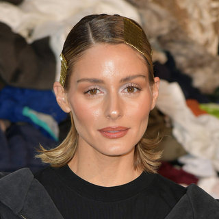 Olivia Palermo at Paris Fashion Week SS25 Beauty Street Style wearing hair grips