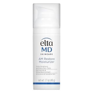 Eltamd Am Restore Face Moisturizer, Light Moisturizer Face Cream, Made With Niacinamide and Hyaluronic Acid, 1.7 Oz Pump